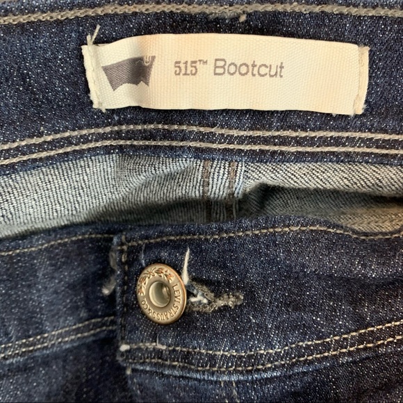 LEVI’S 515 BOOTCUT JEANS SIZE 14 LONG - Picture 13 of 15